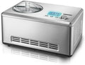 Unold Eismaschine, 2 Liter, Silber, 48876 Nobile - Edelstahl, 180 Watt, vollautomatischer selbstkühlender Kompressor