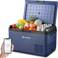 AAOBOSI Kompressor, 230 V, 40 L, 12 V, Blau/Schwarz, Kühlbox, Elektrisch Kühlbox /, IPX4 Wasserdicht, Boot, Camping