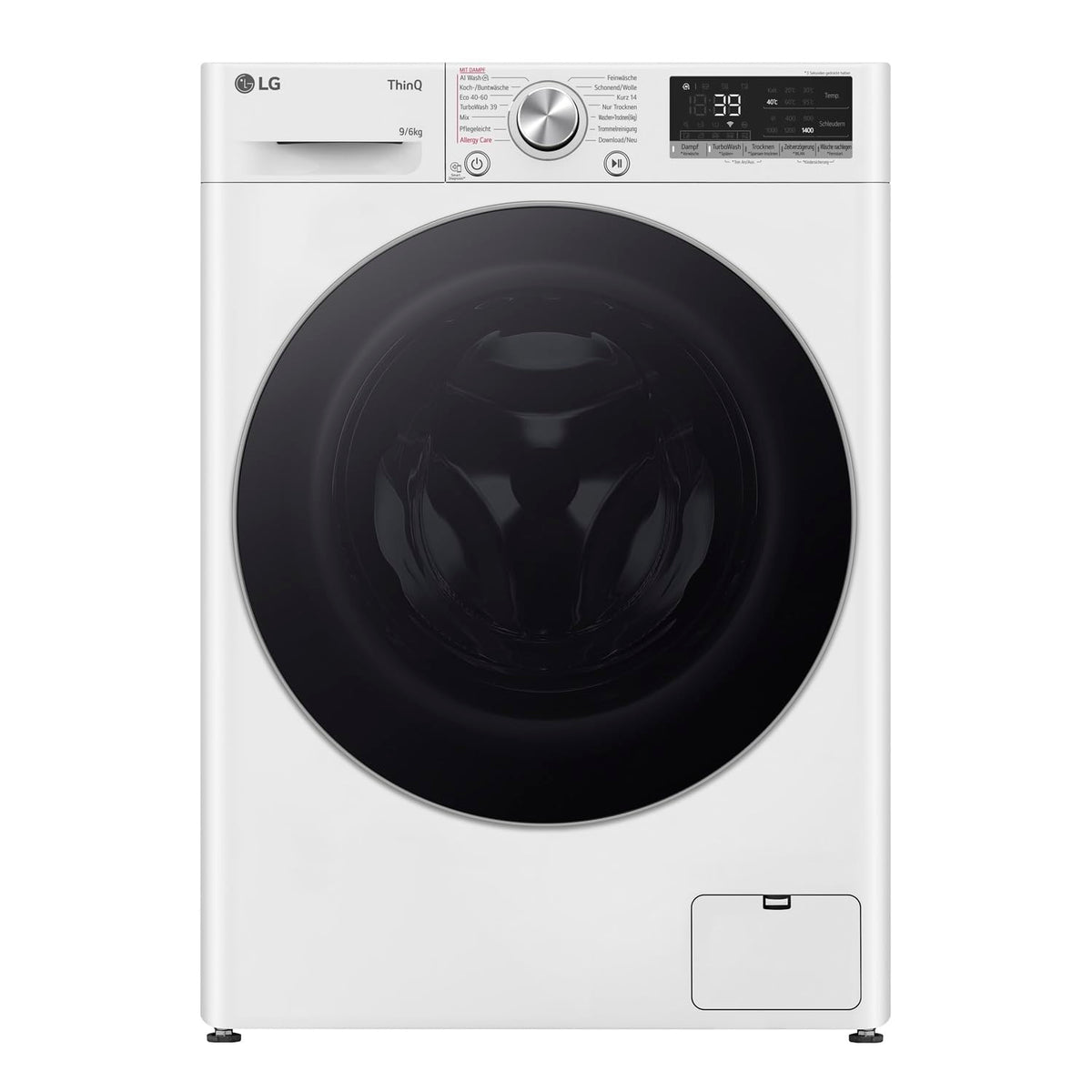 9 Kilogramm Waschtrockner, Weiß, LG Electronics