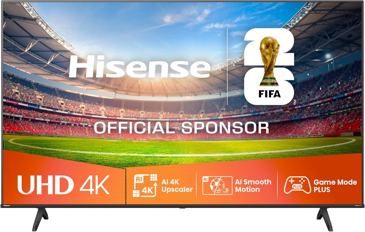 Hisense Fernseher, 43 Zoll, 108 cm, Schwarz, Smart TV, 43E6NT , 4K UHD Smart TV, Precision Colour, Dolby Vision