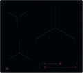 AEG Kochfeld, 60 cm, Schwarz, TO63IV00IB Induktions, 3 Kochzonen, Paella-Zone, Hob2Hood-System, PowerBoost- und Pausenfunktion