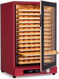 120l Backofen, 510 × 590 × 725 mm, 3200 W, 120 l, 120l, Schwarz, Gewerblicher Heißluftofen, 15 Einschubebenen Zum Backen