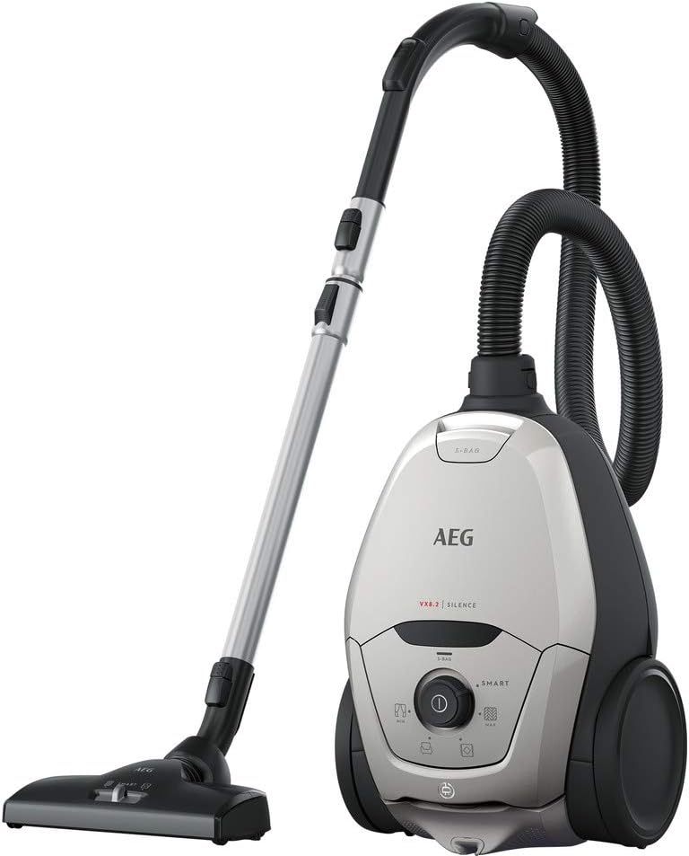 AEG Staubsauger, 600 W, Schwarz, VX82-1-2MG mit Beutel, Einfarbig