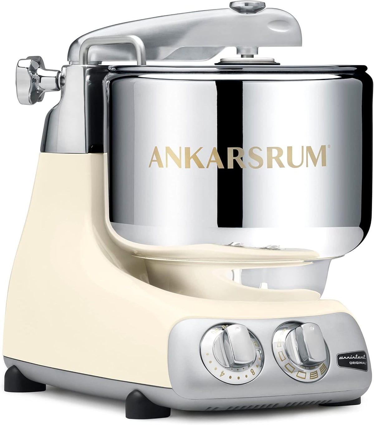 ANKARSRUM Universalküchenmaschinen, Creme, 6230 CRL Assistent Original Basis Küchenmaschine, Leichte