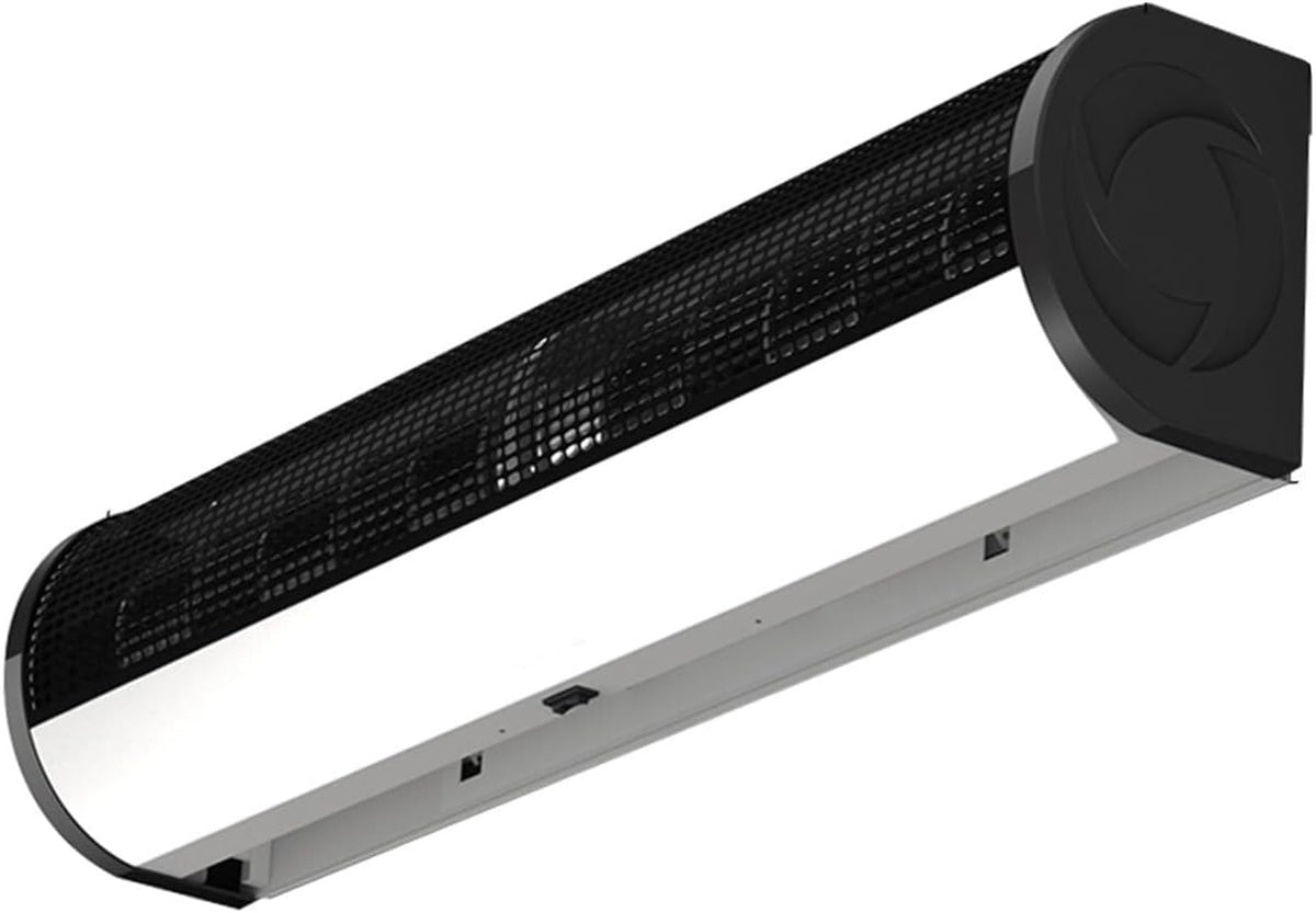QUSYZD Ventilator, 1200 mm, 900 mm, 900 mm, Weiß, Gewerblicher Luftschleier für Innenräume, 2-stufig, / Wand-Tür