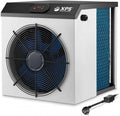 Pool-Systems Heizpumpen, 3,5 kW, 12m, Schwarz/Weiß/Blau, Wärmepumpe XPS-35 bis zu ³, COP 5, 5 - Energieeffiziente heizung für Aufstellbecken