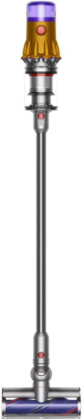 V12 Detect Slim Submarine Staubsauger, Gelb/Silber/Blau, Dyson + Akku