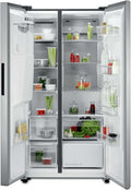 AEG Kühlschrank, 1775 mm, 572 L, grau, 9000 MultiChill 0° / Side by Side / / /NoFrost ORX9V351DU, Seiten