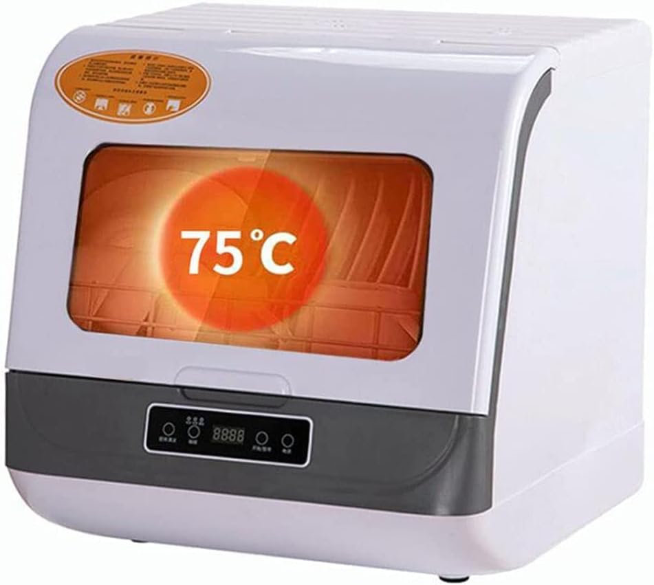 Geschirrspüler, Weiß, Desktop Smart Haushalt Automatische Geschirr Reinigung